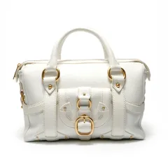 CELINE セリーヌ ハンドバッグ バックル ボストン レザー【中古】