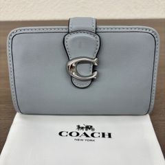 ラスト1点 新品未使用COACHコーチ 折り財布 タビーミディアム ベージュ