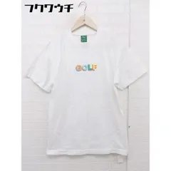 ◇ GOLF ゴルフ ロゴ 半袖 Tシャツ カットソー サイズ M ホワイト メンズ  【中古】 【1112240000265】のサムネイル