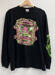 ev2 satori 刺繍 不動明王 ロンT 黒 炎 和柄 メンズL - メルカリ