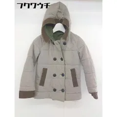 ◇ FITH フィス キッズ 子供服 中綿 長袖 ジャケット ブルゾン サイズ130 グレー系 カーキ レディース メンズ  【1202230001997】のサムネイル