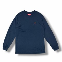 Supreme】シュプリームSmall Box Logo ロンT ネイビー - メルカリ
