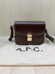 ★ A・P・C アーペーセー ショルダーバッグ GRACE ボルドー 通年のサムネイル