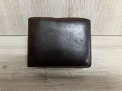 ハンスオスター（Hans Oster）レザー二つ折り財布 ダークブラウン