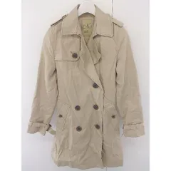 ◇ ◎ N. Natural Beauty Basic ナチュラルビューティーベーシック 長袖 トレンチ コート サイズS ベージュ レディース  【中古】 【1203110000048】のサムネイル