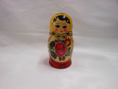 マトリョーシカ 6体セット 木製 ロシア民芸品 - メルカリ
