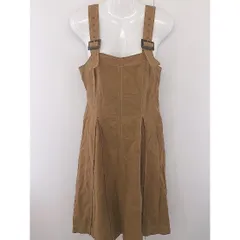 ◇ natural couture ナチュラルクチュール ノースリーブ 膝下丈 ワンピース サイズF ブラウン レディース  【中古】 【1203110003384】のサムネイル