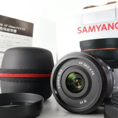 【美品！】SAMYANG 単焦点広角レンズ AF 24mm F2.8 FE ソニーαE用 フルサイズ対応のサムネイル