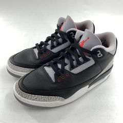 最終値 Nike AirJordan 3 ブラックセメント 27cm 美品 - メルカリ