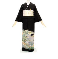 色打掛 鶴 松 梅 緑地 金彩 豪華 - メルカリ