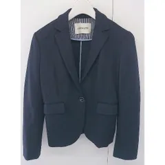 ◇ La TOTALITE ラ トータリテ シングル1B 長袖 テーラード ジャケット ネイビー レディース  【中古】 【1205300001149】のサムネイル