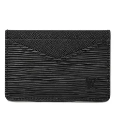 ルイ ヴィトン エピ ネオ ポルトカルト カードケース パスケース M67210 ノワール ブラック レザー レディース LOUIS VUITTON【1-0269224】