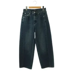 ルーニィ LOUNIE カーヴィワイドデニムパンツ ジーンズ ワイド 36 インディゴ /ES ■OSのサムネイル