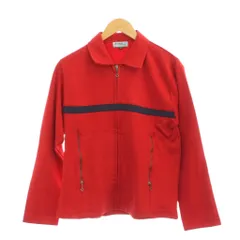 バートン BURTON ジャケット M 赤 レッド 長袖 レギュラーカラー ラインデザイン /AG ■OSのサムネイル