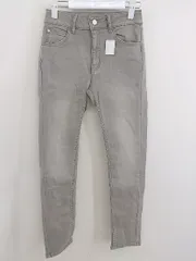 ◇ OPAQUE.CLIP オペークドットクリップ デニム スキニー パンツ サイズ36/S グレー系 レディース  【中古】 【1206300004727】
