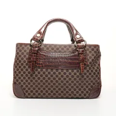 CELINE セリーヌ ハンドバッグ マカダム キャンバス ブギー【中古】