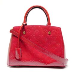 Louis Vuitton Montenue bb ハンドバッグ ベージュ - メルカリ