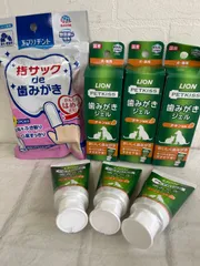 K110 PETKISS 歯みがきジェル チキン風味 40g×3個 使用期限：2027年11月11日 ペット用はみがき ジェル ライオン LIONのサムネイル