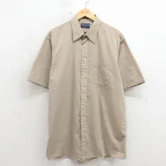 XL/古着 アロー 半袖 シャツ メンズ 90年代 90s ベージュ 26apr17のサムネイル