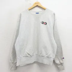 XL/古着 長袖 チャンピオン Champion リバースウィーブ メンズ 00年代 00s BD 薄グレー 霜降り 26apr17