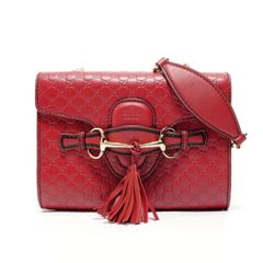 GUCCI ミディアム エミリー グッチシマ ショルダーバッグ - メルカリ