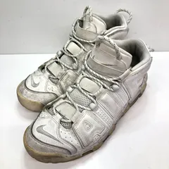 【中古】NIKE AIR MORE UPTEMPO '96 Triple White (2024) 921948-100 ナイキ エア[66]