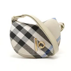 BURBERRY バーバリー ショルダーバッグ ミニロッキングホースバッグ チェック【中古】