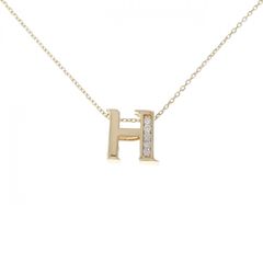 K18YG 0.2ct イニシャル ペンダント 『S』 天然 ダイヤモンド - メルカリ
