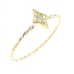 K9 ダイヤモンドゴールドリング diamond 9金 gold ring - メルカリ