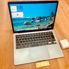 【バッテリー良好】 MacBook air 13インチ 2020 アップル Apple M1 16GB 512GB 動画編集可能 カメラ内蔵 ノートPC ノートパソコン SSD搭載 macOSインストール済み 【4219】