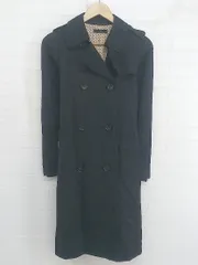 ◇ ◎ Deuxieme Classe ドゥーズィエムクラス 長袖 トレンチ コート 表記なし ブラック レディース P  【中古】 【1208270002147】のサムネイル