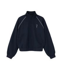 FEELS. 上杉秀平ジップアップ ブルゾン ネイビー - メルカリ