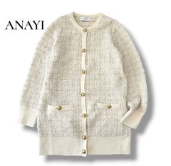 ANAYI アナイ ペーパーフェザーモールジレ ベスト トップス 36 - メルカリ