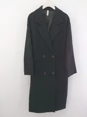 ◇ ◎ JUNOAH ジュノア 長袖 ロング コート サイズM ブラック レディース P  【中古】 【1208300000624】のサムネイル
