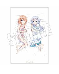 주문은 토끼입니까?? 동반 침대 시트 코코아 & 치노 C90 만화 시장 90 시트