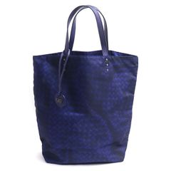 未使用タグ付☆LIBERTY LONDON トートバッグ ブルー系 総柄 - メルカリ