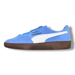 未使用 PUMA PALERMO TEAM LIGHT BLUE  パレルモ チームライトブルー スニーカー プーマ 396463-44 27.5cm （11729M）