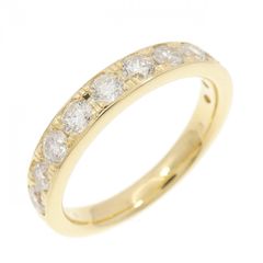 ☆2.09ct☆✨2列ダイヤモンドK18ハーフエタニティリング指輪 - メルカリ