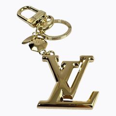 極美品】ルイヴィトン ポルトクレ LVファセット チャーム キーホルダー