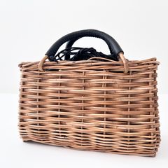 限定SALE❣️ oddsオッズ 天然アラログキーバッグ カゴバッグ