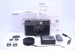 【200回 ほぼ新品】FUJIFILM X-half チャコールシルバー F X-HF1-CS JP 二言語対応 コンパクトデジタルカメラのサムネイル