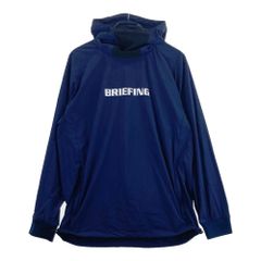 極美品 BRIEFING ブリーフィングゴルフ パーカー 3Dロゴ XL 紺 - メルカリ