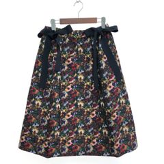 tricot comme des GARCONS ポンポン付きプリーツスカート - メルカリ