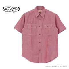 最終値下げ！ 試着のみ シュガーケーン シャンブレーシャツ SC39307