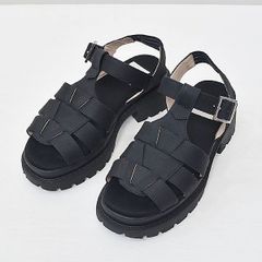 ユウコイマニシCHIE グルカサンダル BLACK 37size 23.5㌢美品 - メルカリ