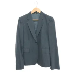 GUCCI グッチ 1Bジャケット サイズ:42 ストライプ/裏地総ロゴ    グレー レディース / 240001204049のサムネイル