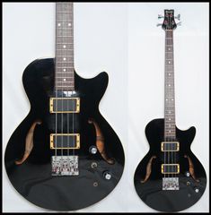 Greco SAB-120 黒　超レアモデル！　セミアコベース　※ソフトケース付 Greco SAB-120 黒 超レアモデル！ セミアコベース ※ソフトケース付