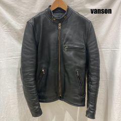 TATRAS×VANSON☆コラボライダースジャケット☆ジャージ素材☆USA製