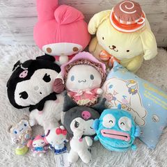 美品 ヒメヒナ HIMEHINA GiGO限定 プライズ ねそべり ぬいぐるみ 全2種
