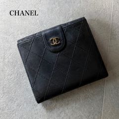 CHANEL シャネル ビコローレ マトラッセ 折り財布 - メルカリ